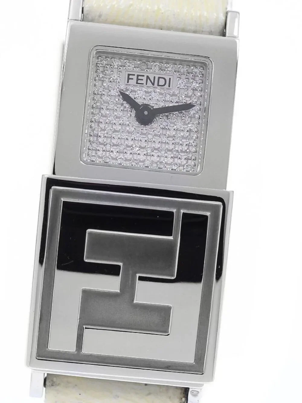 FENDI Secret 2 time zone 5500L white Dial Quartz Ladies Watch_971494